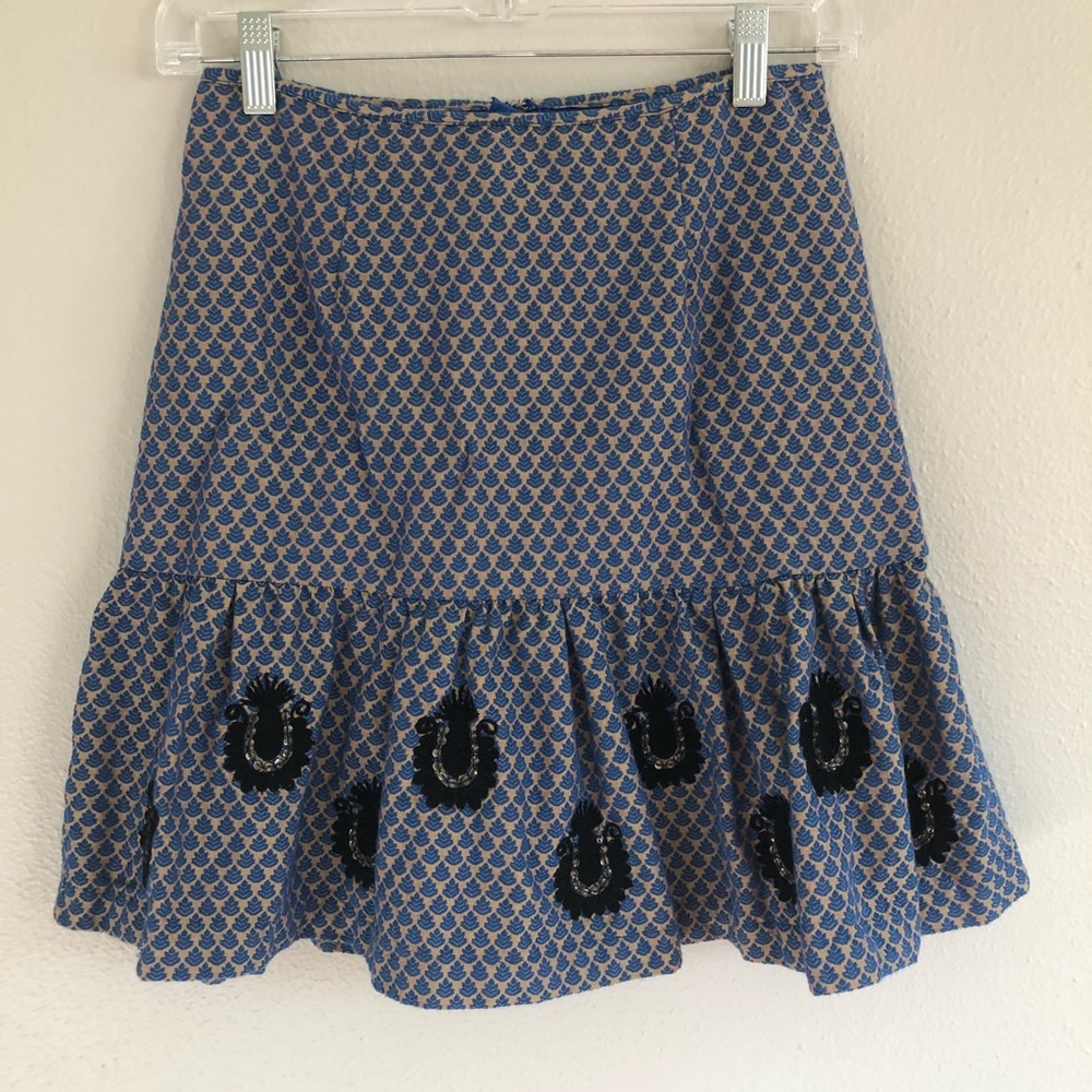 Anthropologie Leifsdottir Bell Shaped Skirt